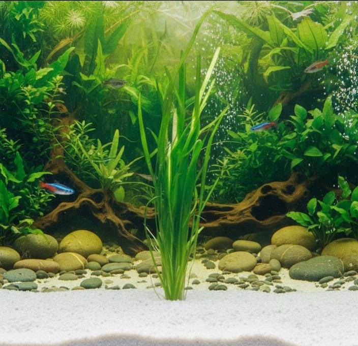 Narrow Leaf Sagittaria Live Aquarium Plant | Foreground Carpeting Plant | Freshwater Aquascape Grass | Easy Beginner Aquatic Plant