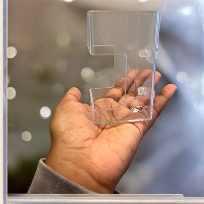 Transparent Fish Feeder With Suction - Aquarium Feeder