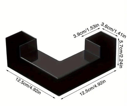 Aquarium Cave Hide - 360 viewing - Triangular Cave Design - Dual enterance fish and shrimp tunnel
