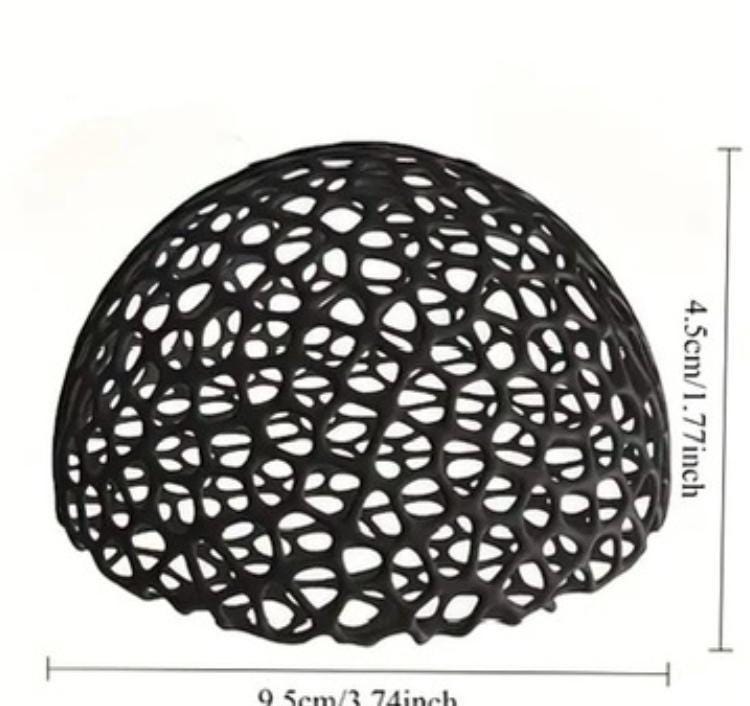 Shrimp Dome: Aquarium Hide for Fry and Adult shrimp - unique honeycomb design - Moss Holder
