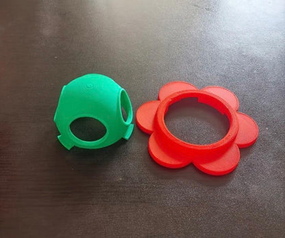 Floating Betta Hammock, Floating Hide & Floating feeding ring! Unique Flower Designed Aquarium Decor