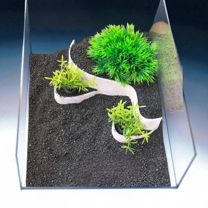 Aquarium Plant Holder: 3-Section Aquatic Decor