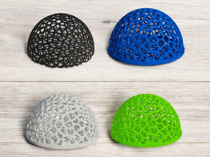 Shrimp Dome: Aquarium Hide for Fry and Adult shrimp - unique honeycomb design - Moss Holder