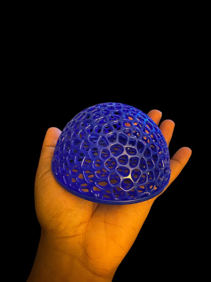 Shrimp Dome: Aquarium Hide for Fry and Adult shrimp - unique honeycomb design - Moss Holder