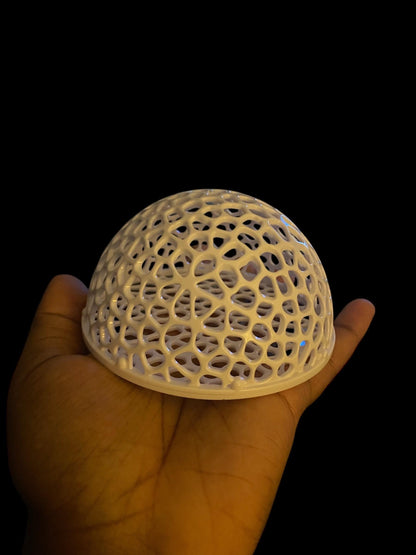 Shrimp Dome: Aquarium Hide for Fry and Adult shrimp - unique honeycomb design - Moss Holder