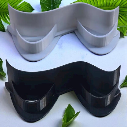 Aquarium Plant Holder: 3-Section Aquatic Decor