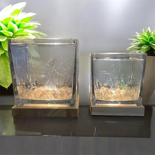 Mermaid Tail Aquarium Decor - Betta Fish Tank - Aquascape