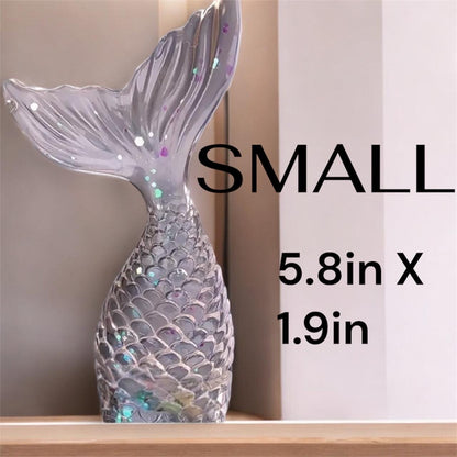 Mermaid Tail Aquarium Decor - Betta Fish Tank - Aquascape