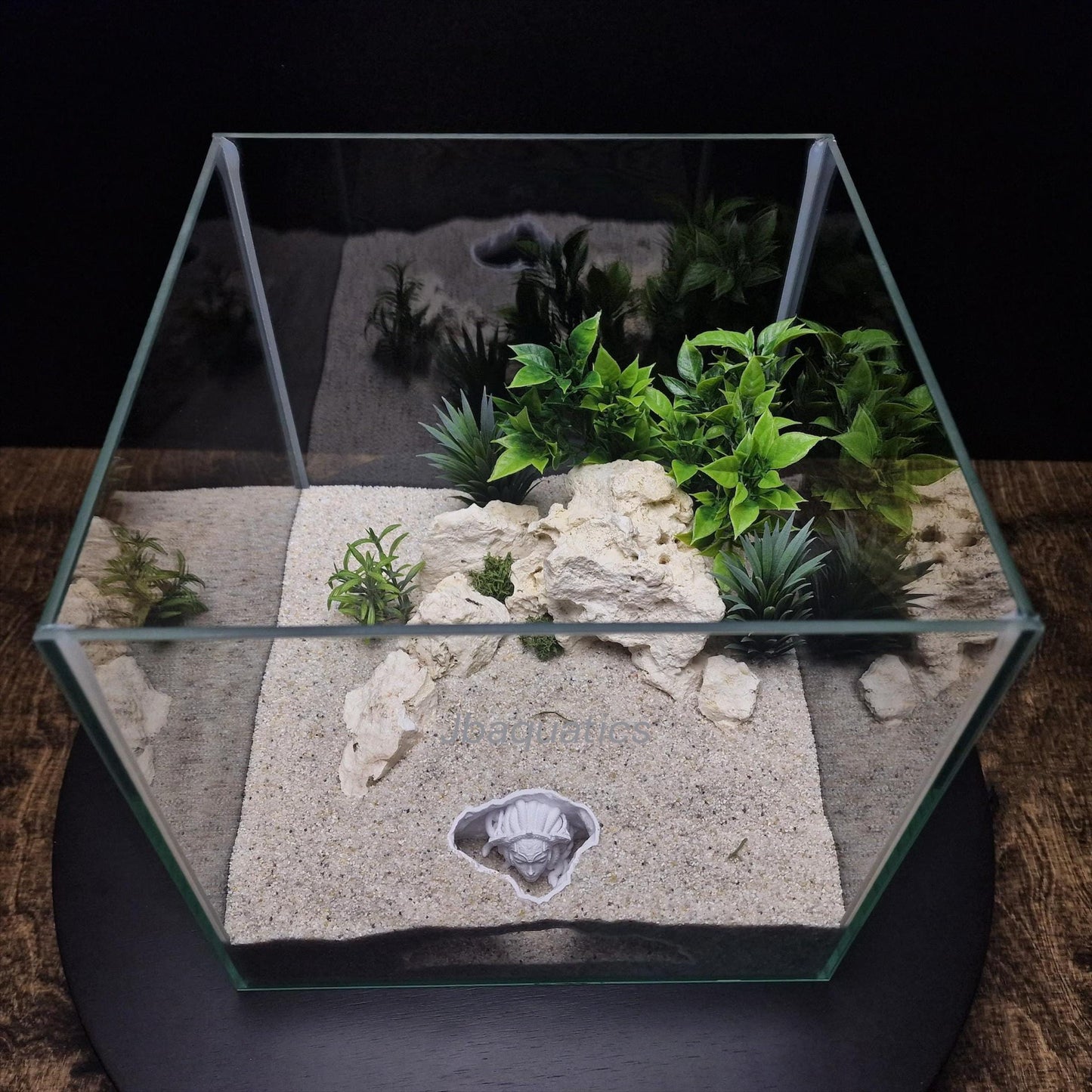 Medusas Lair Aquarium Hideout  Mythical Fish Cave Décor for Aquascapes & Terrariums - Underground Cave - The Catacombs