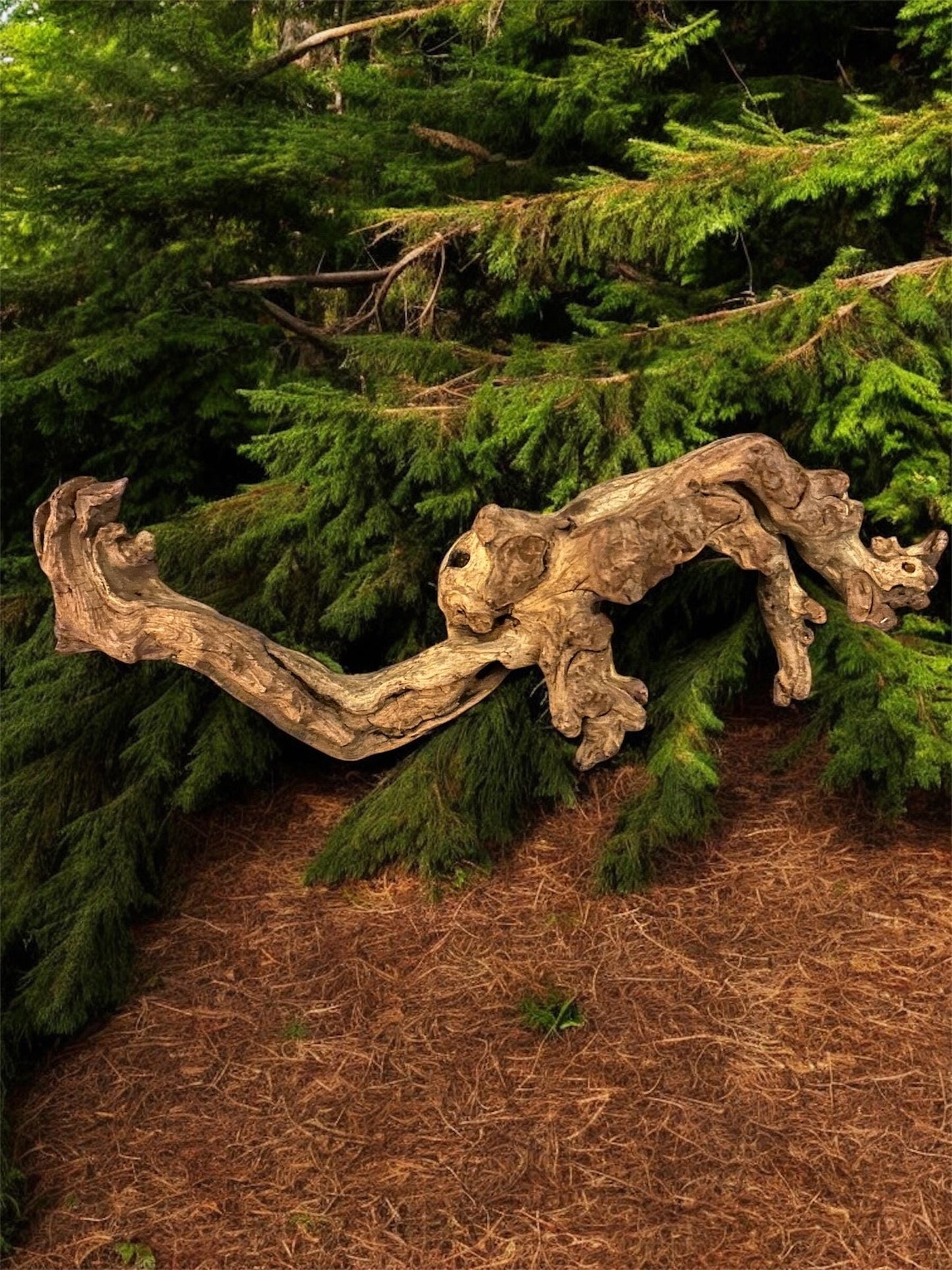 Monapai Natural Driftwood – Aquarium & Terrarium Decor (4-8 Inch)