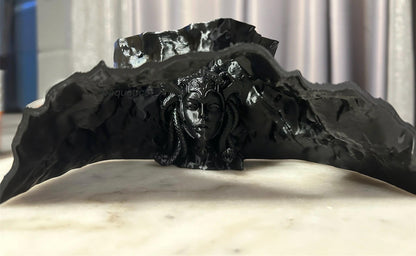 Medusa’s Lair Aquarium Hideout – Mythical Fish Cave Décor for Aquascapes & Terrariums - Underground Cave - The Catacombs