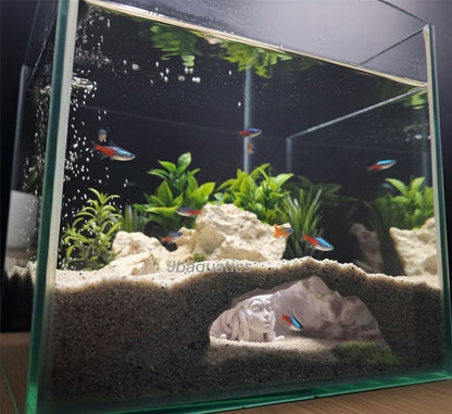 Medusas Lair Aquarium Hideout  Mythical Fish Cave Décor for Aquascapes & Terrariums - Underground Cave - The Catacombs