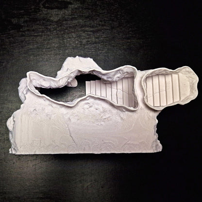 The Buried City of Pompeii Roman Ruins Aquarium Decor | Underground Cave | Natural Stone Look